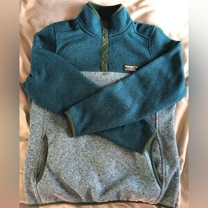 Ll bean womens pullover sweater fleece size M
